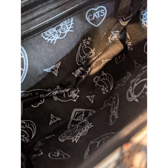 NWOT Loungefly Tattoo Cat Crossbody Purse - Picture 5 of 7